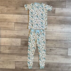 Emerson and Friends | Manatee Bamboo Pajama Set | Size: 4-5T